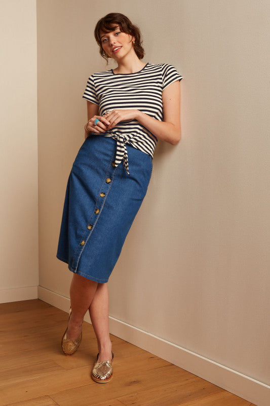 Marie Skirt Chambray