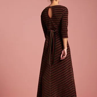 LOT MAXI DRESS NIKKI STRIPE