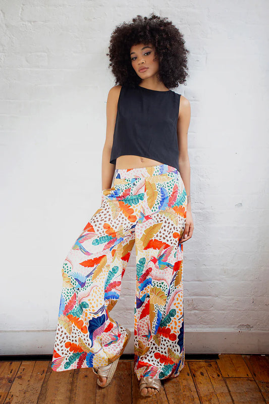 PRETTY BOY WIDE LEG TROUSERS